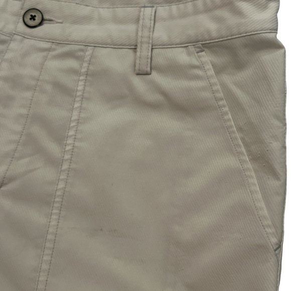 (32) ADIDAS Men's Shorts Size 32 White with 4 Pockets Length 21 1/2" - Picture 6 of 9